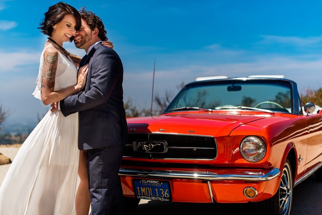 California-elopement-with-classic-car-1