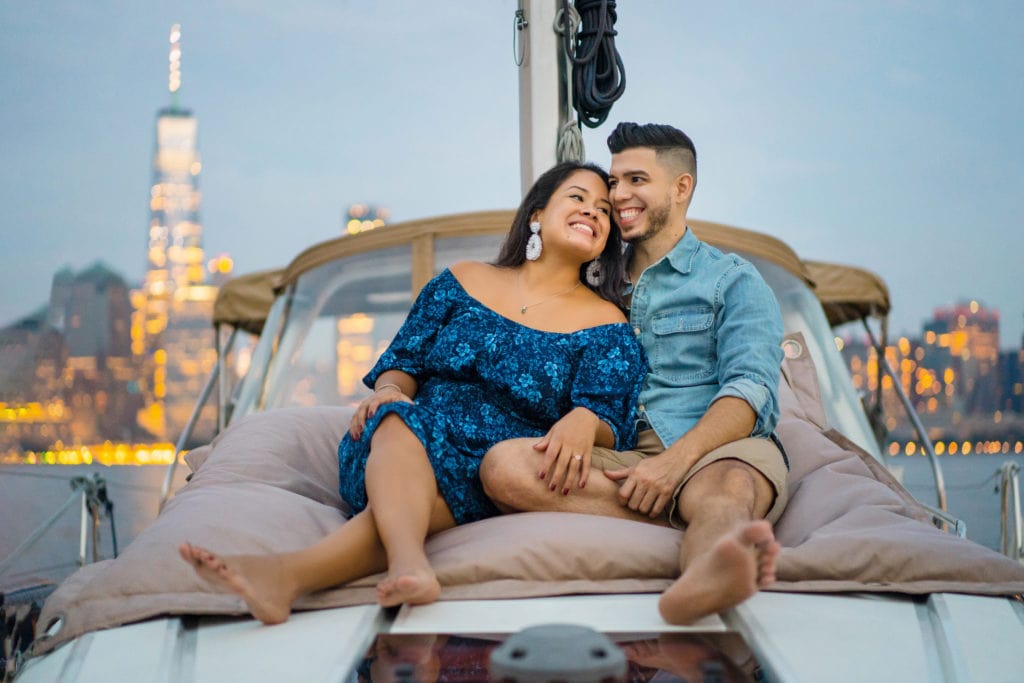 Luxury Proposal Experience on the Hudson River - Electric Love Studios