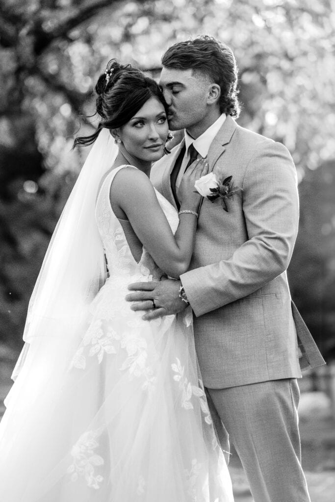 editorial wedding photo bride and groom nj